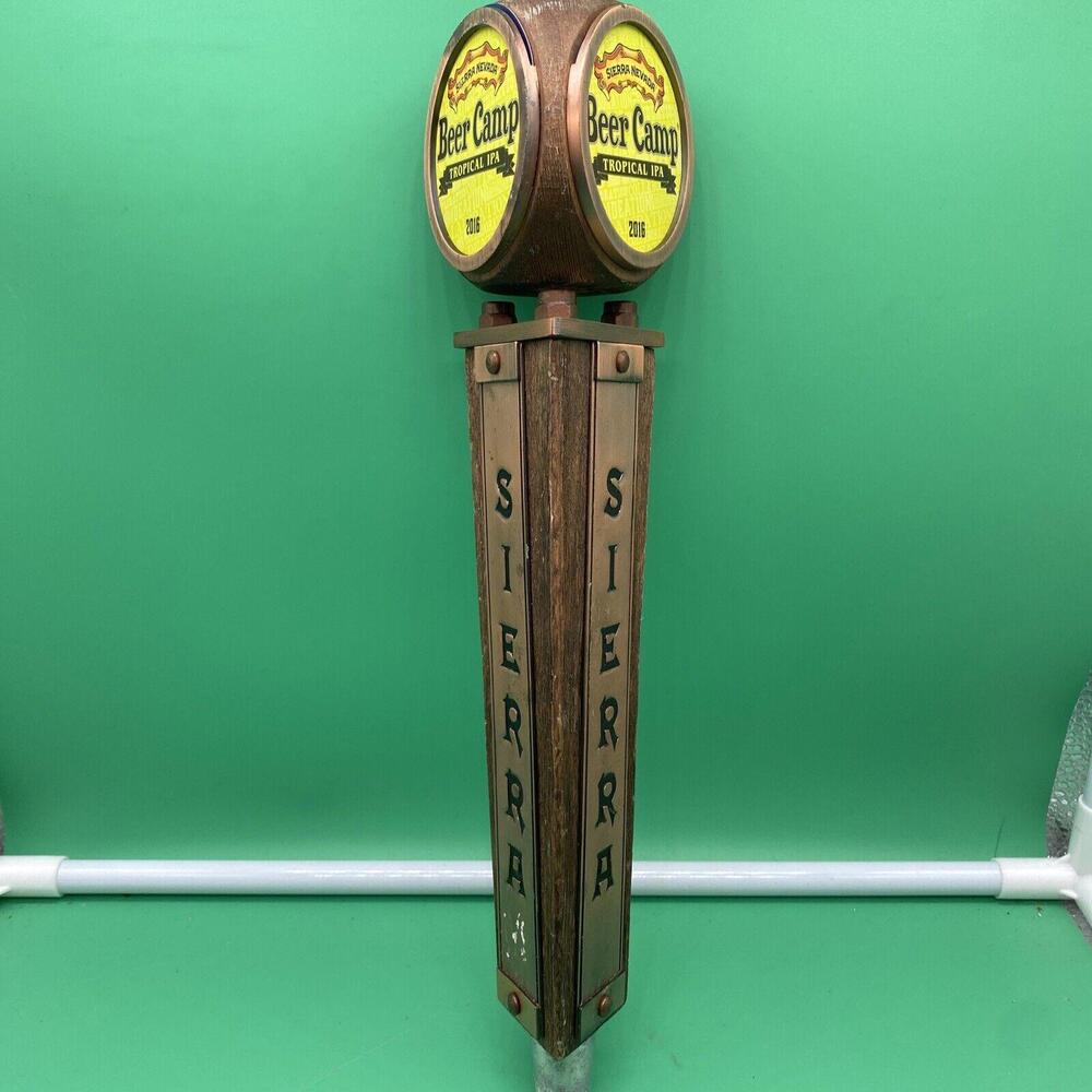 SIERRA NEVADA Tropical IPA Beer Camp 2016 12" BEER TAP HANDLE